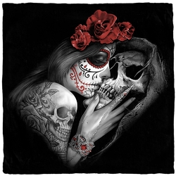 Бандана Muerte (Kiss of Death)