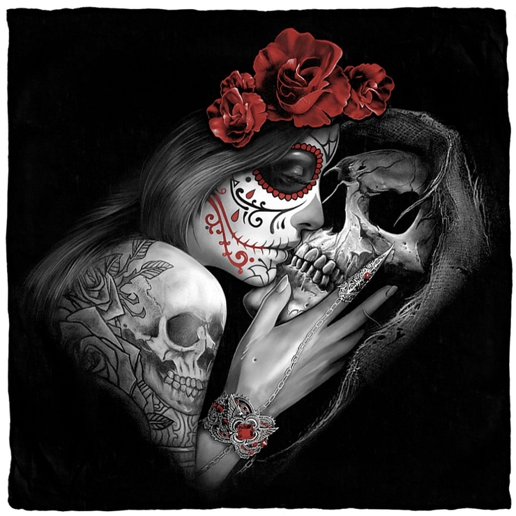 Бандана Muerte (Kiss of Death) Бандана Muerte (Kiss of Death)
