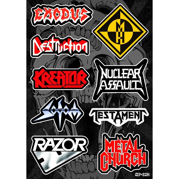 Стикерпак Thrash Metal SP-082 Стикерпак Thrash Metal SP-082