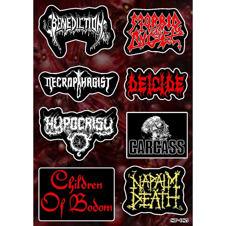 Стікерпак Death Metal SP-085 Стікерпак Death Metal SP-085