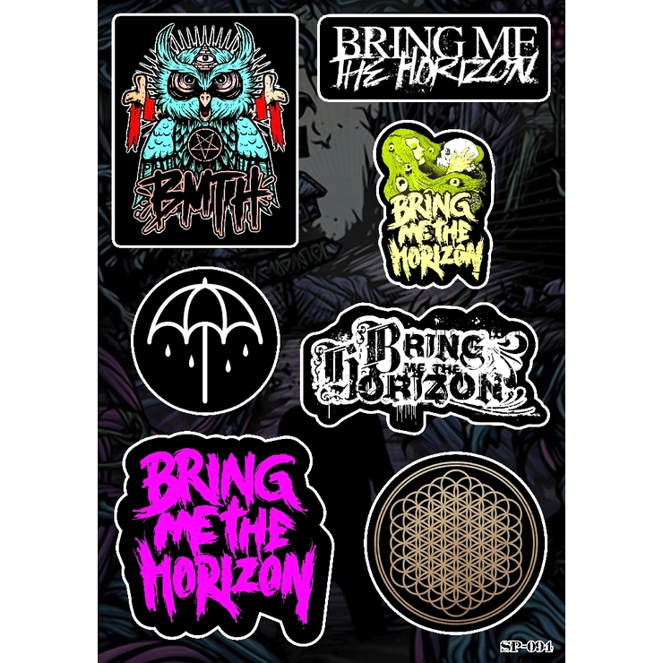 Стікерпак Bring Me The Horizon SP-094 Стікерпак Bring Me The Horizon SP-094
