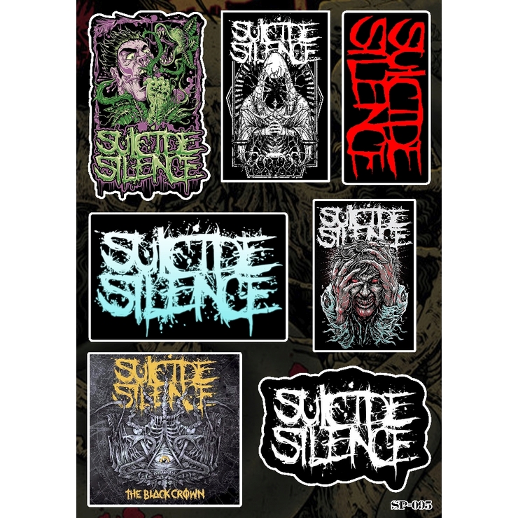 Стикерпак Suicide Silence SP-095 Стикерпак Suicide Silence SP-095