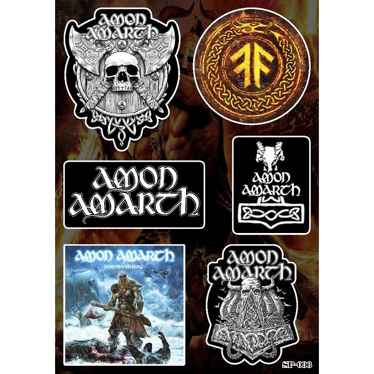Стикерпак Amon Amarth SP-096 Стикерпак Amon Amarth SP-096