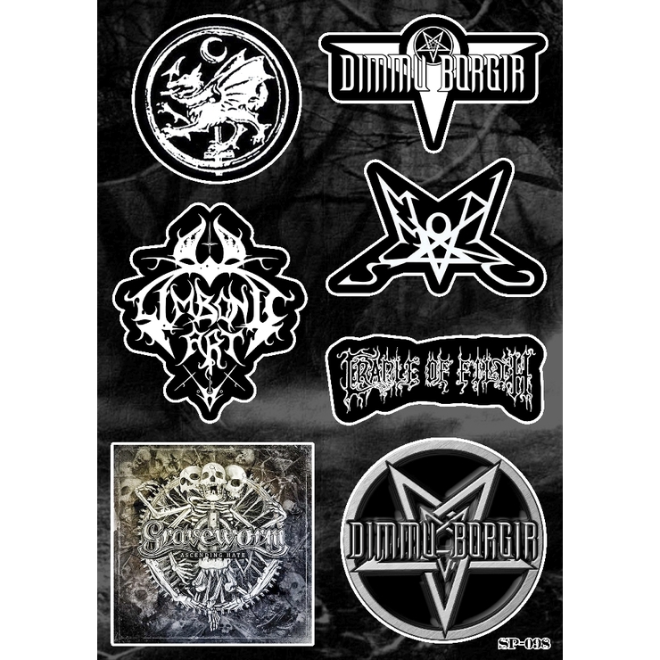 Стікерпак Symphonic Black Metal SP-098