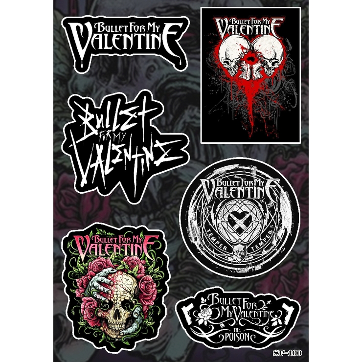 Стікерпак Bullet for My Valentine SP-100 Стікерпак Bullet for My Valentine SP-100