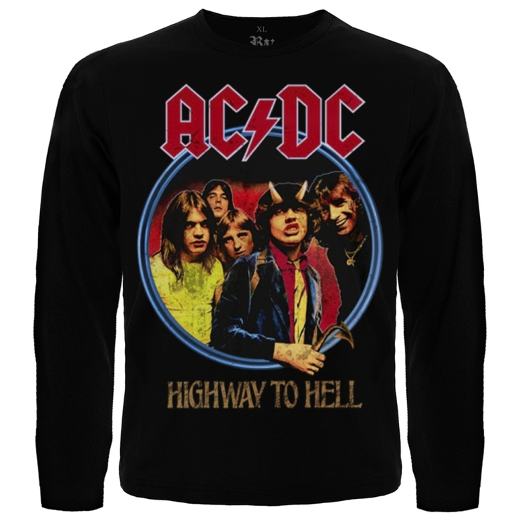 Футболка с длинным рукавом AC/DC "Highway To Hell" Футболка с длинным рукавом AC/DC "Highway To Hell"