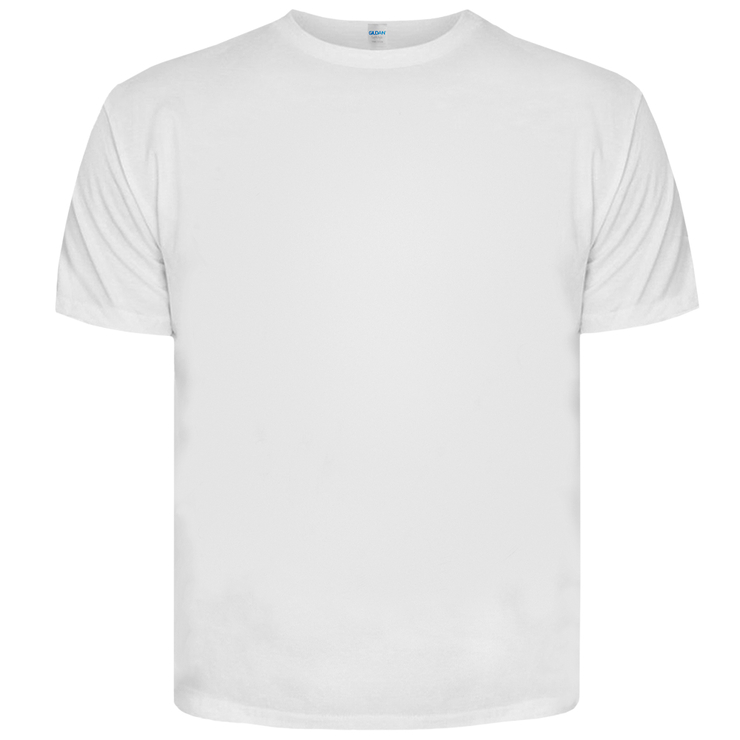 Футболка Gildan біла без малюнка Футболка Gildan біла без малюнка