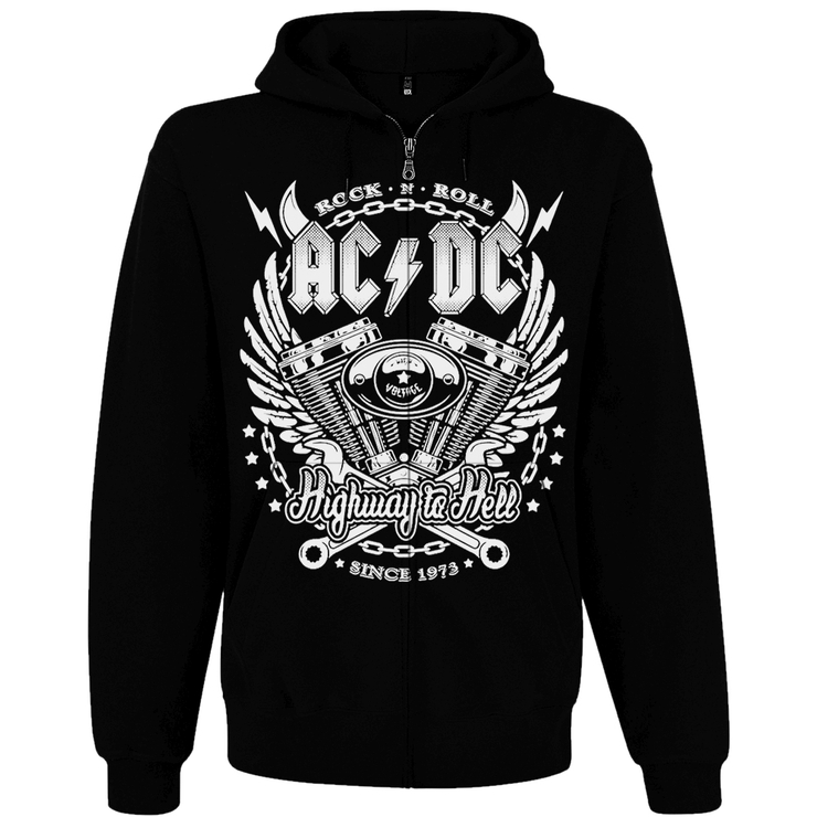 Худи AC/DC (since 1973) на молнии Худи AC/DC (since 1973) на молнии