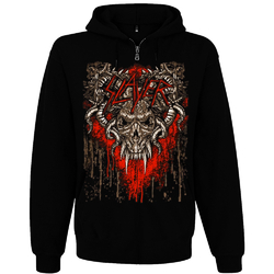 Худи Slayer "World Painted Blood" (skull) на молнии Худи Slayer "World Painted Blood" (skull) на молнии