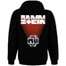 Худи Rammstein (red) на молнии Худи Rammstein (red) на молнии