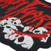Нашивка Obituary (red logo with skull) Нашивка Obituary (red logo with skull)