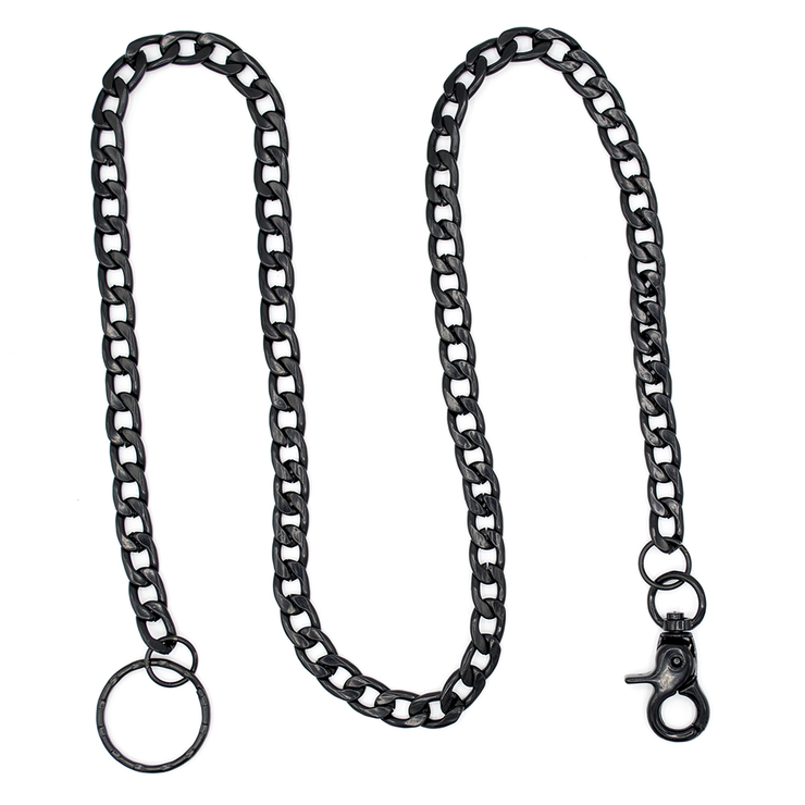 Ланцюг чорний (плоска ланка) (ch-040)