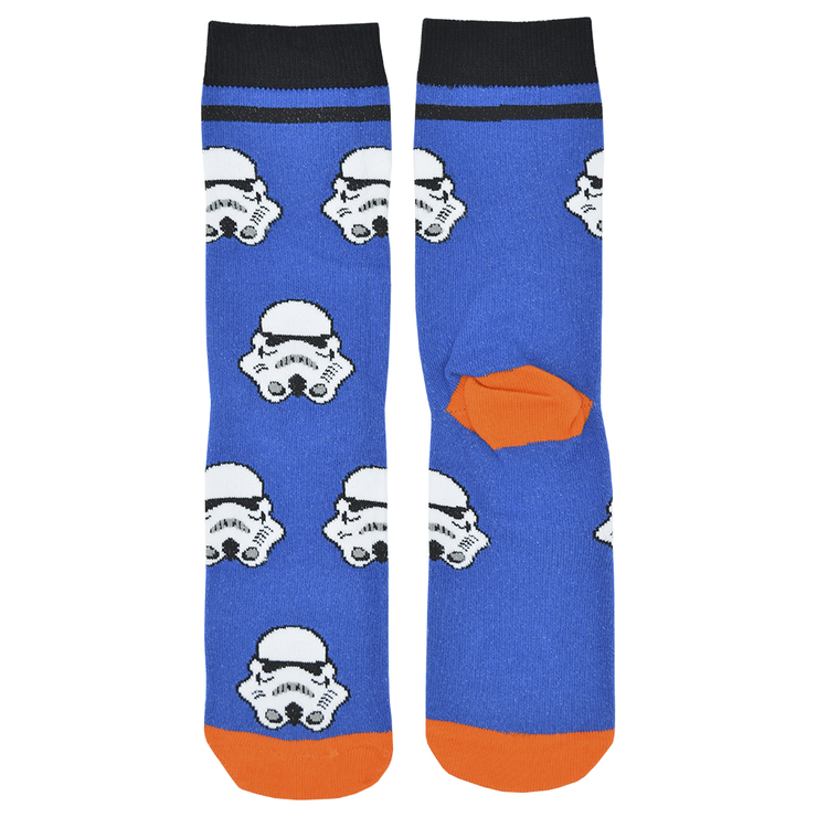 Шкарпетки Star Wars (шолом штурмовика) блакитні р.36-44 (tr)