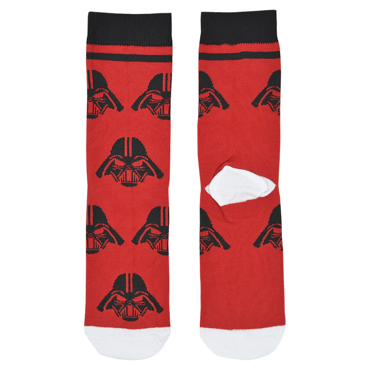 Носки Star Wars (шлем Дарт Вейдера) красные р.36-44 (tr) Носки Star Wars (шлем Дарт Вейдера) красные р.36-44 (tr)
