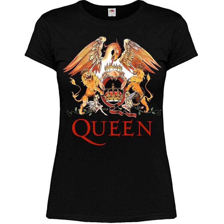 Футболка жіноча Queen (logo) Футболка жіноча Queen (logo)