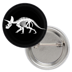 Значок Трицератопс (Triceratops white skeleton)