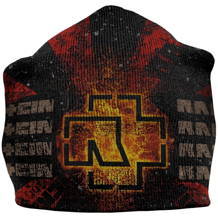 Шапка full print (RW) Rammstein (fire logo) Шапка full print (RW) Rammstein (fire logo)