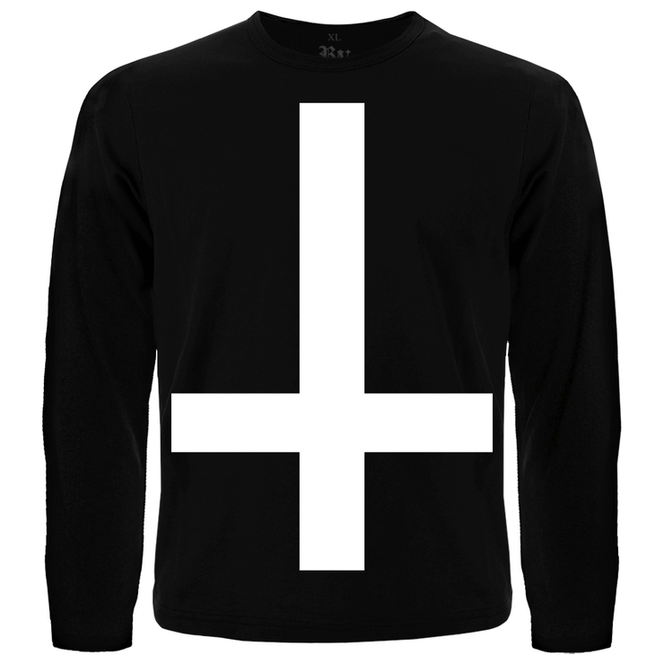Футболка з довгим рукавом Хрест перевернутий
