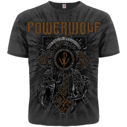 Футболка Powerwolf "Metal Is Religion" (graphite t-shirt)