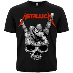 Футболка Metallica (Skull Sign of the Horns) black