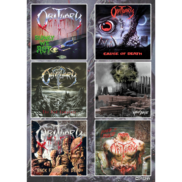 Стикерпак Obituary (album cover) SP-022