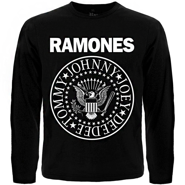 Футболка з довгим рукавом Ramones "Hey Ho Let’s Go" Футболка з довгим рукавом Ramones "Hey Ho Let’s Go"