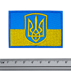 Нашивка Прапор України з гербом