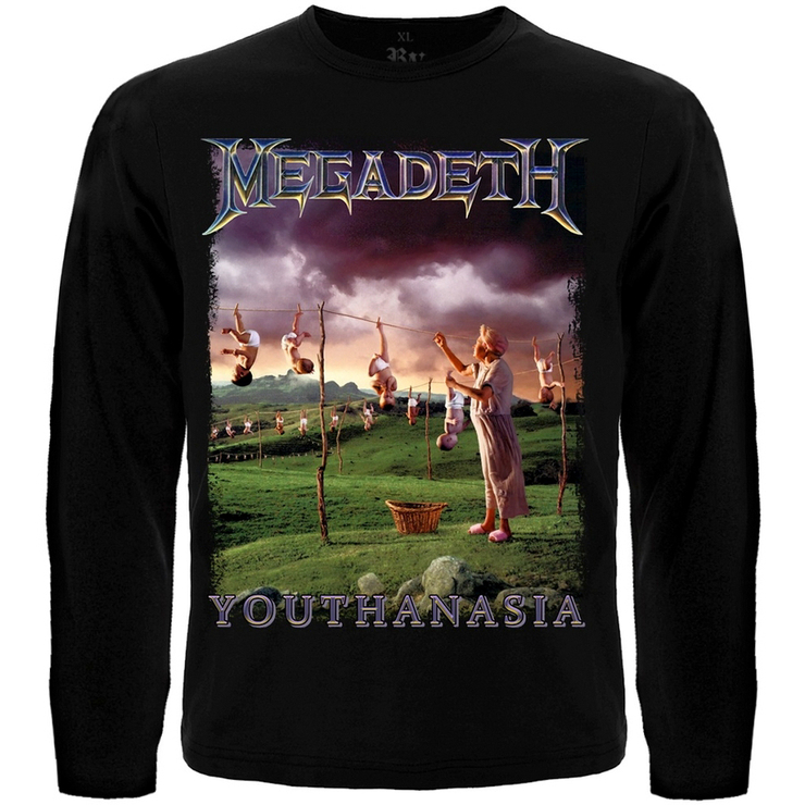 Футболка з довгим рукавом Megadeth "Youthanasia"