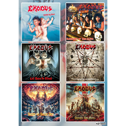 Стикерпак Exodus (album covers) SP-037