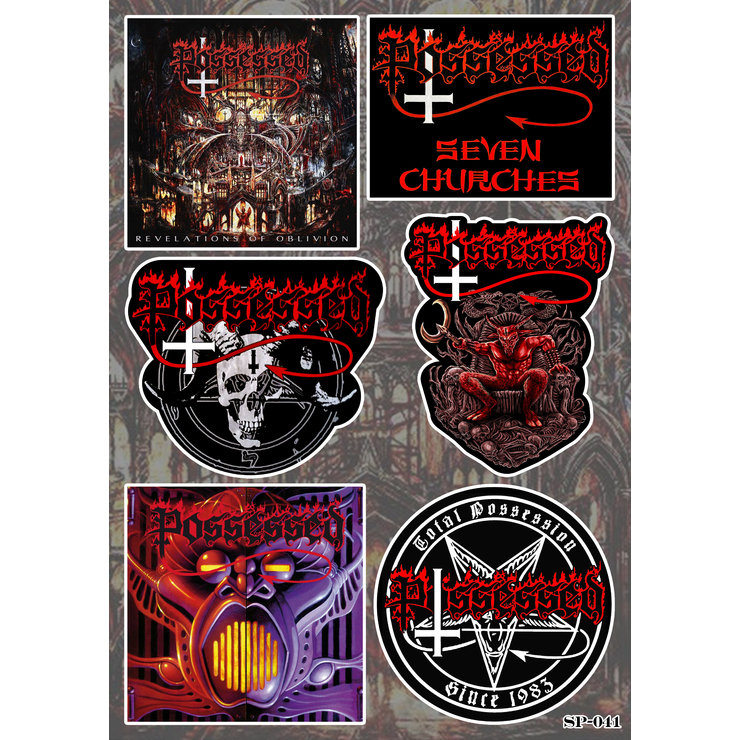 Стікерпак Possessed SP-041 Стікерпак Possessed SP-041