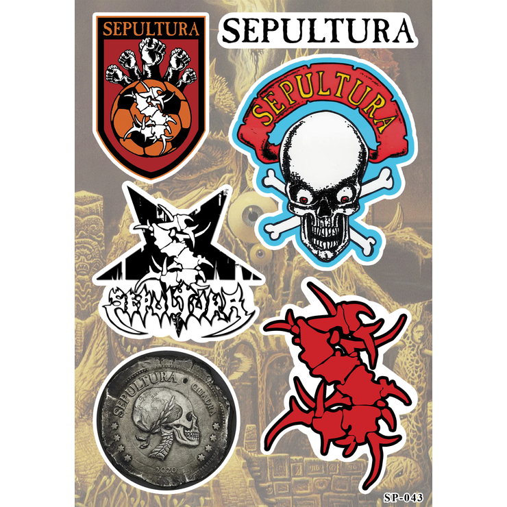 Стікерпак Sepultura SP-043