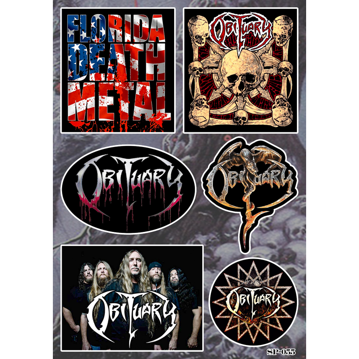 Стикерпак Obituary SP-055
