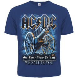 Футболка AC/DC "For Those About To Rock" (синя футболка) Футболка AC/DC "For Those About To Rock" (синя футболка)