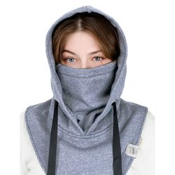 Бафф с капюшоном серый Бафф с капюшоном серый