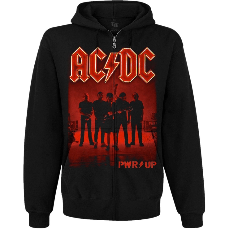 Худи AC/DC (PWR UP band) на молнии Худи AC/DC (PWR UP band) на молнии