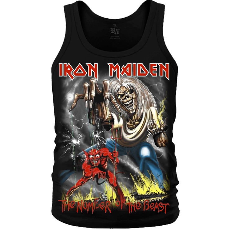 Майка Iron Maiden "The Number of the Beast" Майка Iron Maiden "The Number of the Beast"