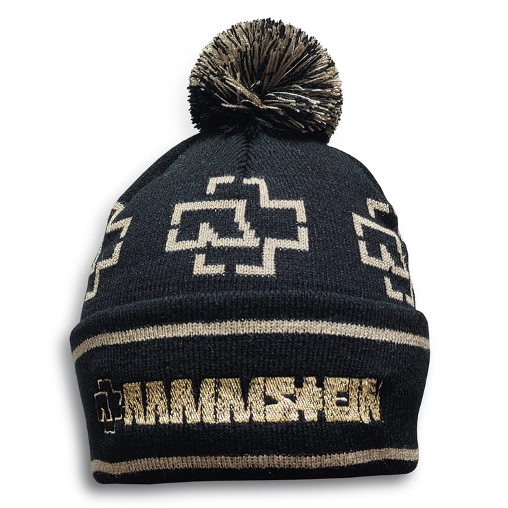 Шапка Rammstein (logo) з жакардовим візерунком