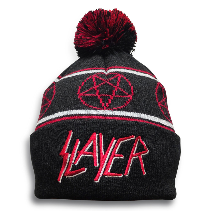 Шапка Slayer (пентаграма) з жакардовим візерунком