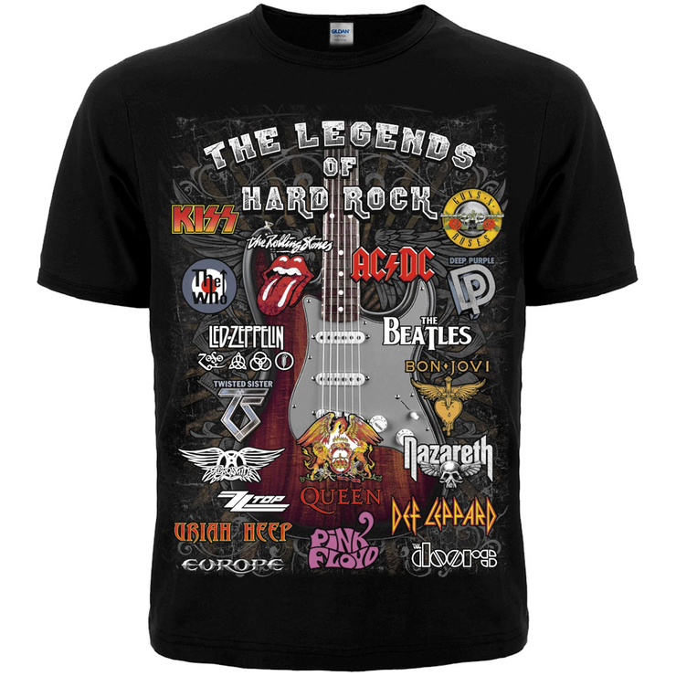 Футболка The Legends of Hard Rock