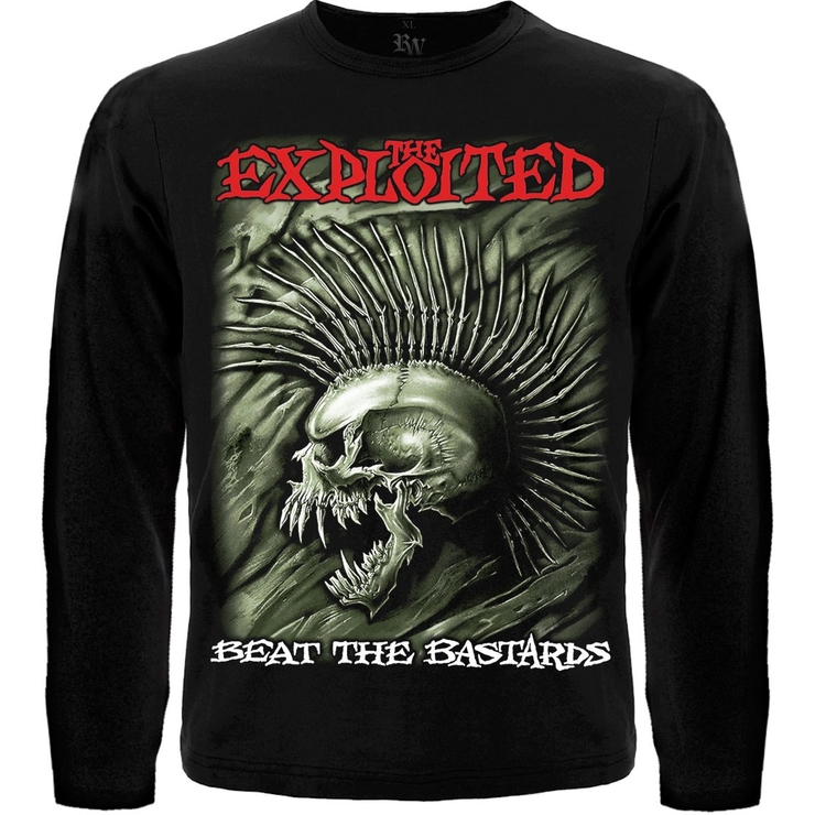 Футболка с длинным рукавом The Exploited "Beat The Bastards" Футболка с длинным рукавом The Exploited "Beat The Bastards"