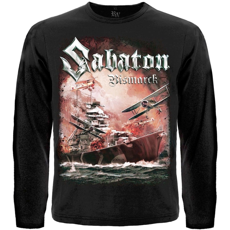 Футболка с длинным рукавом Sabaton "Bismarck" Футболка с длинным рукавом Sabaton "Bismarck"