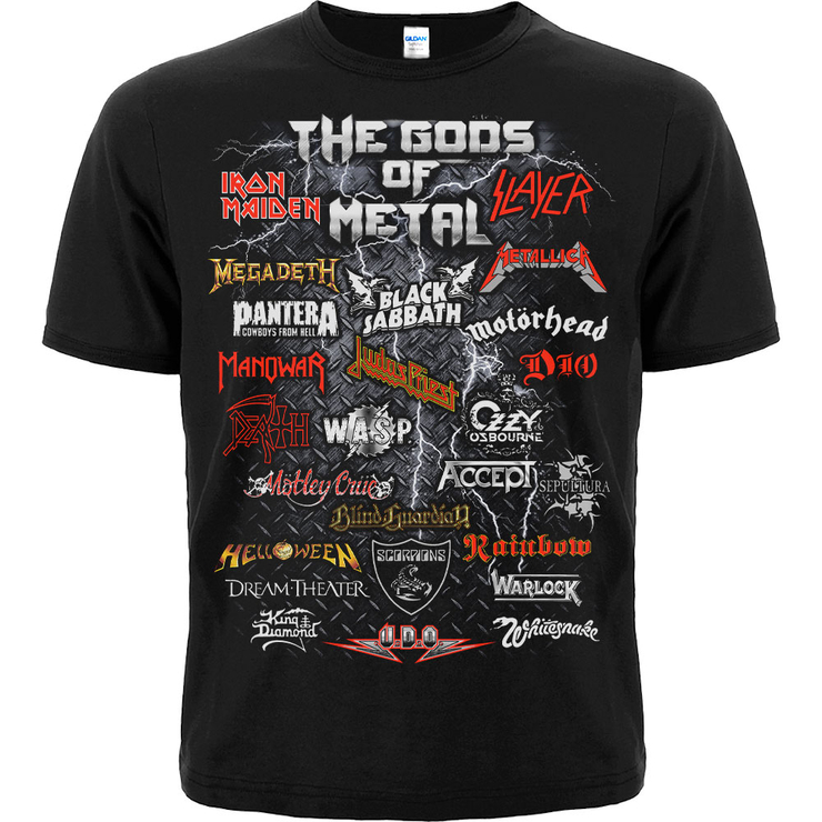 Футболка The Gods Of Metal Футболка The Gods Of Metal