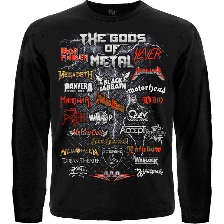 Футболка с длинным рукавом The Gods Of Metal