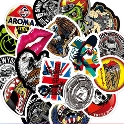 Набір стікерів Biker Theme (stk-029) (50 шт.)