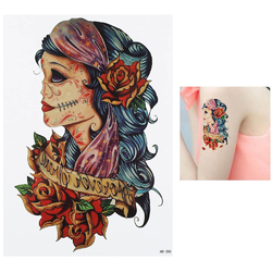 Тимчасове тату Muerte (old school) (HB-288, 21x15 см) Тимчасове тату Muerte (old school) (HB-288, 21x15 см)
