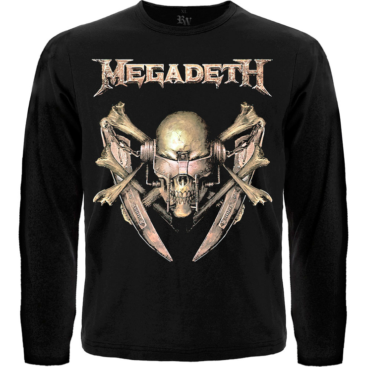 Футболка с длинным рукавом Megadeth "Last Rites" Футболка с длинным рукавом Megadeth "Last Rites"