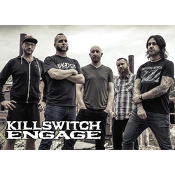 Плакат Killswitch Engage (white logo)
