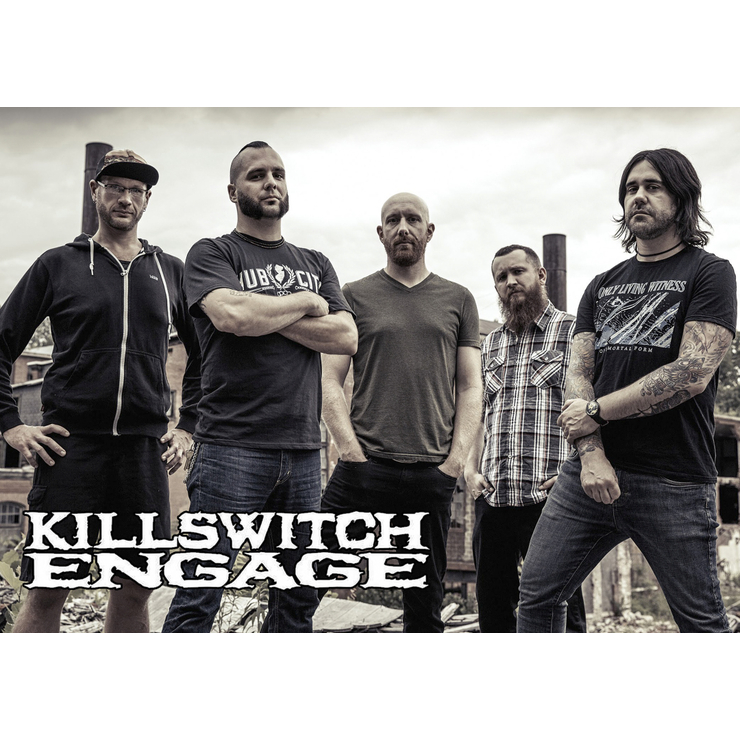 Плакат Killswitch Engage (white logo) Плакат Killswitch Engage (white logo)