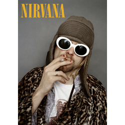 Плакат Nirvana (Kurt in Hat) Плакат Nirvana (Kurt in Hat)