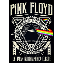 Плакат Pink Floyd (Tour 1972-1973)